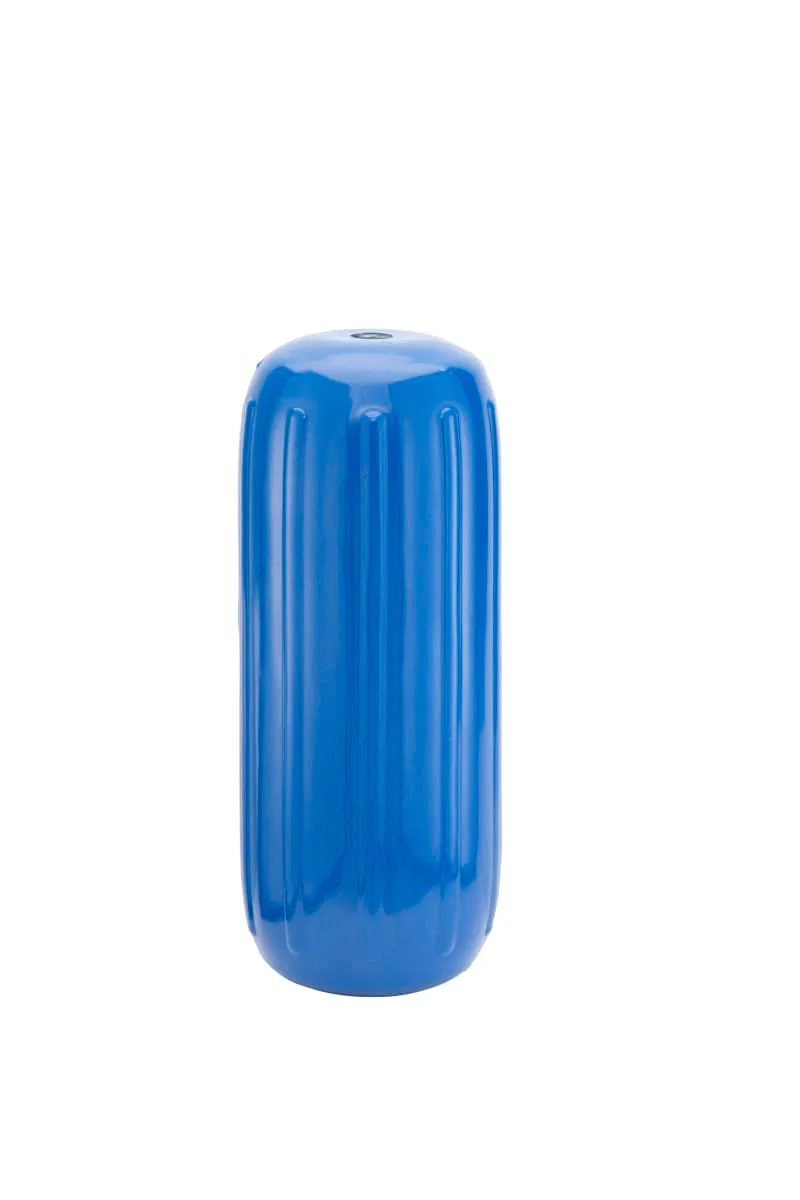41025 – TAYLOR MADE Boat Fender, Mid Atlantic Blue Smooth Cylinder 6 Inch Diameter x 15 Inch Length For 20 Foot To 25...